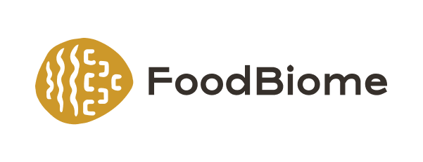 Logo Foodbiome Horizontal Ocre small