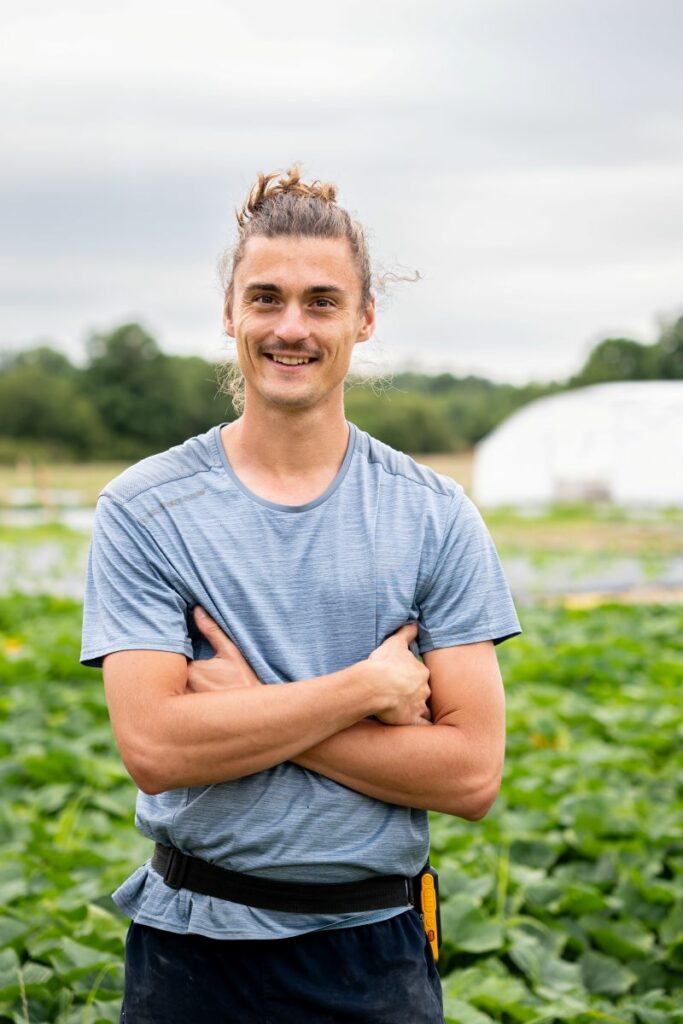 Melvin, technicien maraîcher, ancien étudiant, alumni promotion 2025