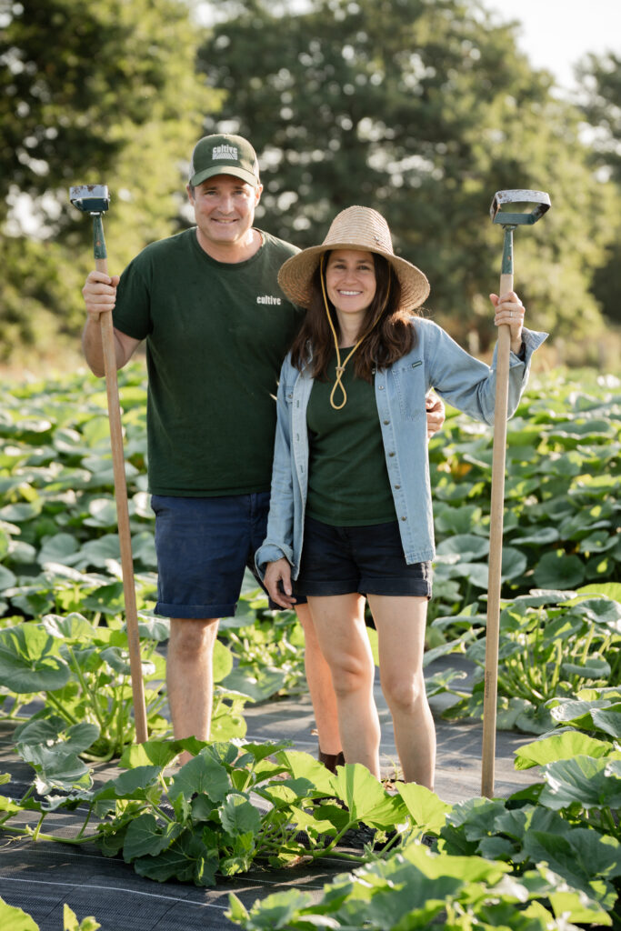 Vanessa Correa et Baptiste Saulnier, cofondateur de Cultive